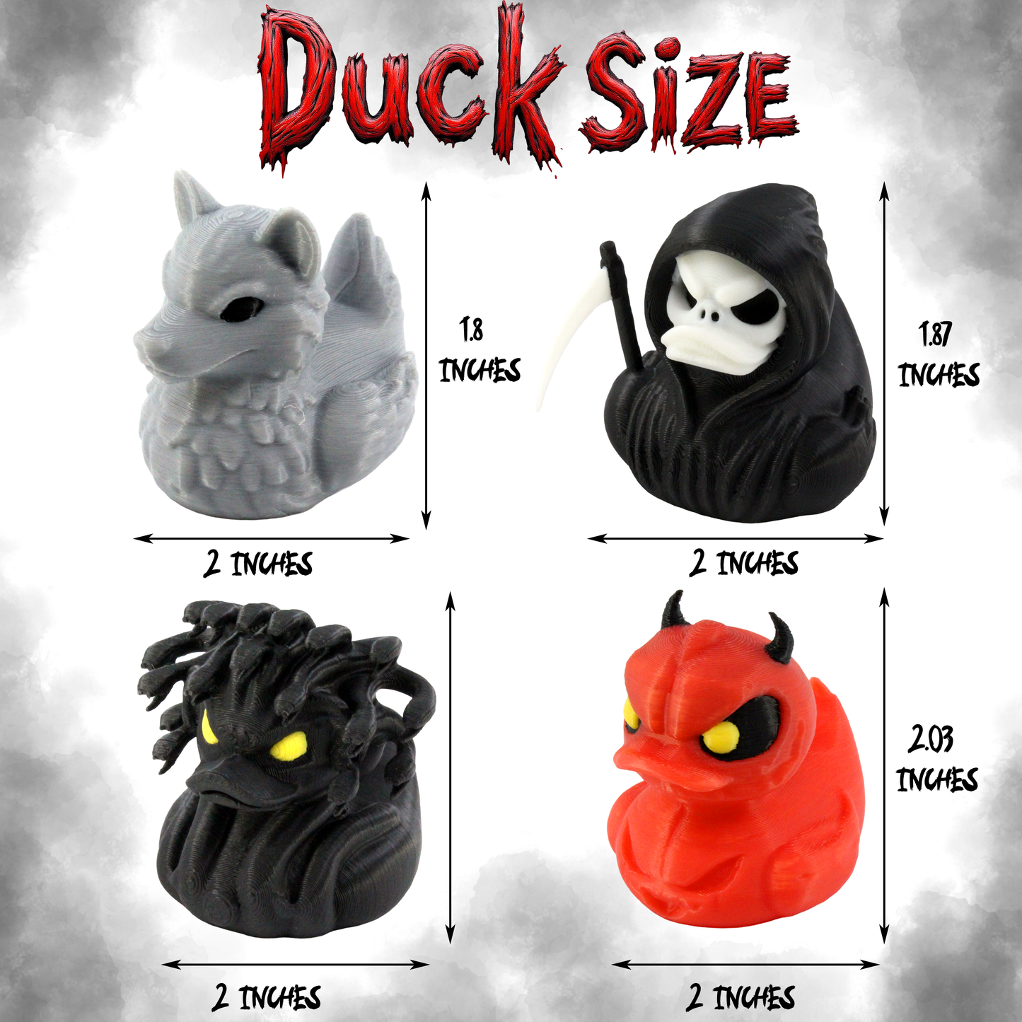 3D Printed Duck Figurines