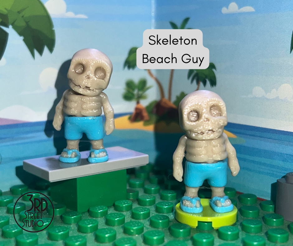 Skeleton - Fidget Friend - Includes Play Scene