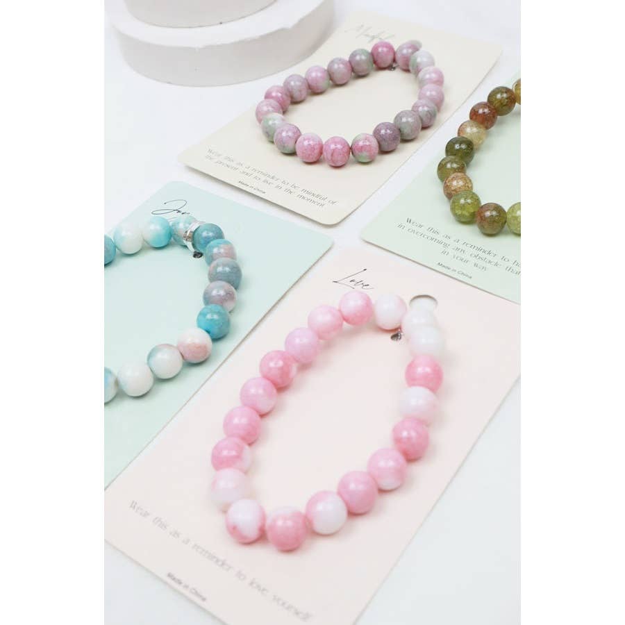 Inspirational Healing Stone Bracelets