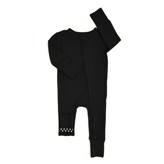 Onyx Ribbed ZIP