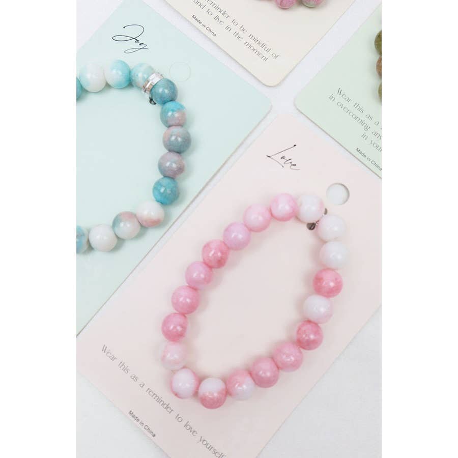Inspirational Healing Stone Bracelets