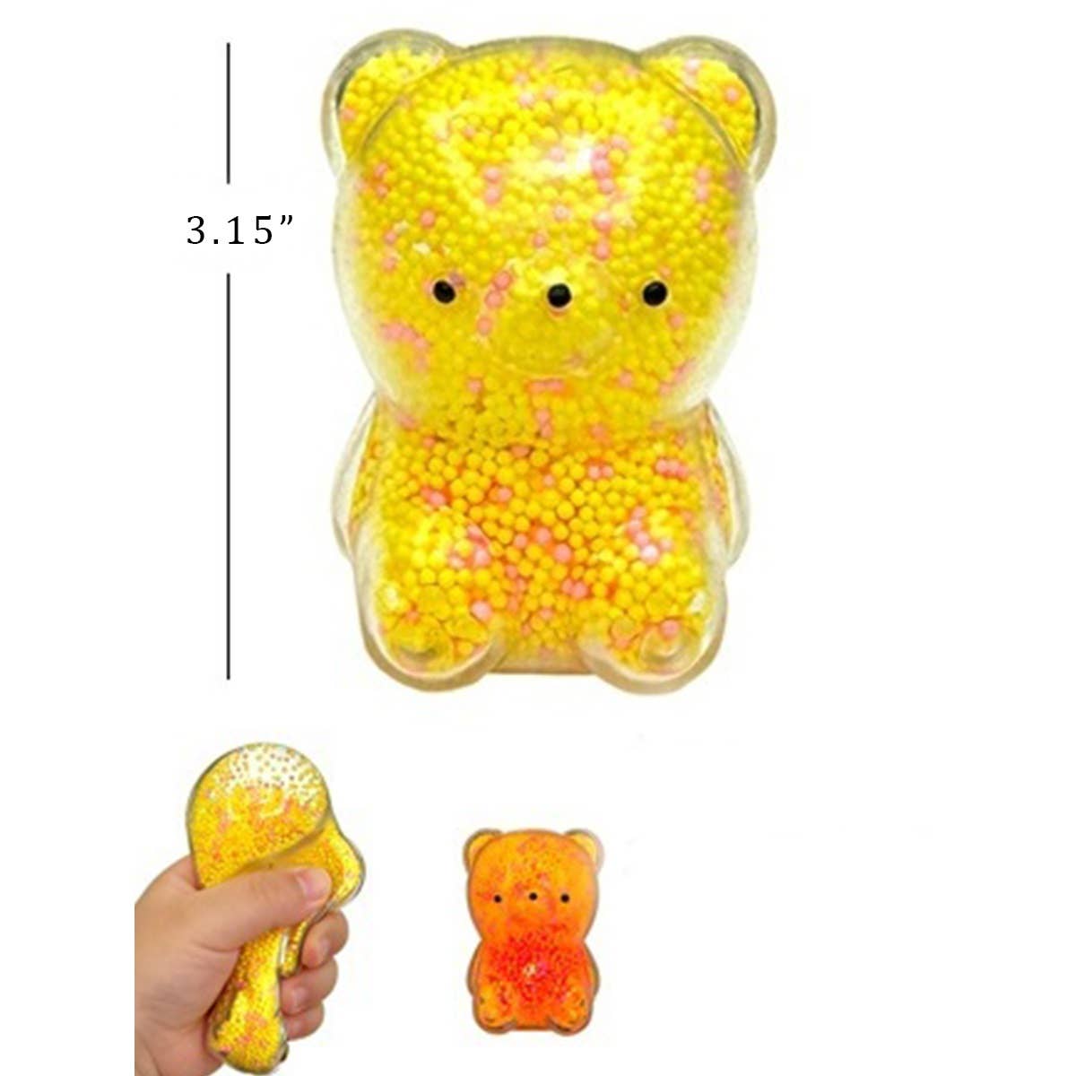 Light Up Bead Filled Bear Squishy