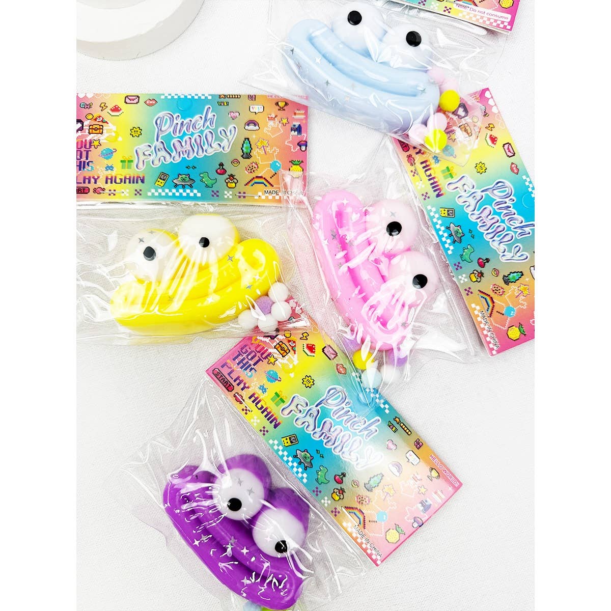 Froggy Face Pinch Squishy Toy