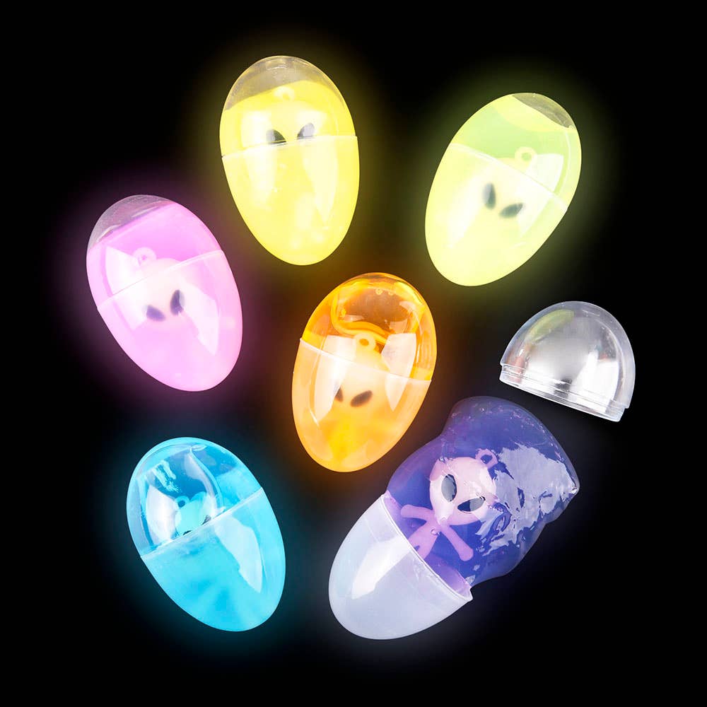 GLOW IN DARK ALIEN BABY PUTTY EGG