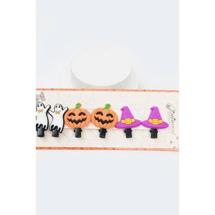 Silicon Halloween Theme Hair Clip