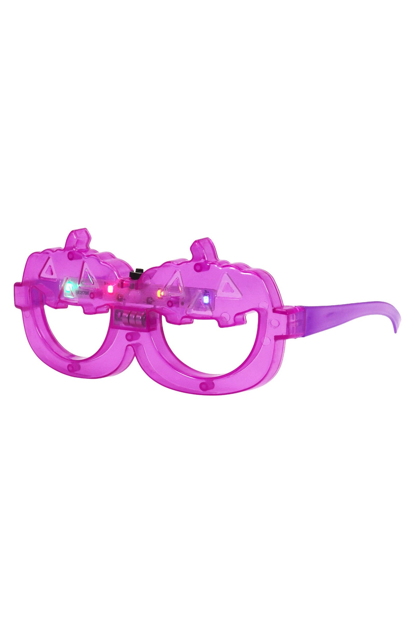 Halloween Pumpkin Translucent Led Light Glasses