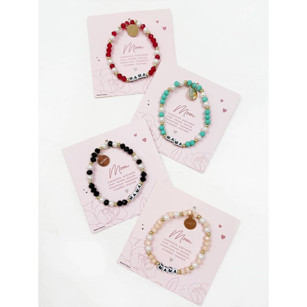 Mix Beads MAMA Inpirational Bracelet