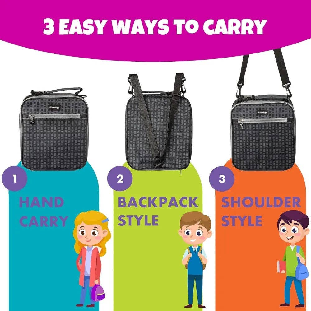 2-in-1 Reusable Lunch Kit with Ice Pack and Food Jar #3