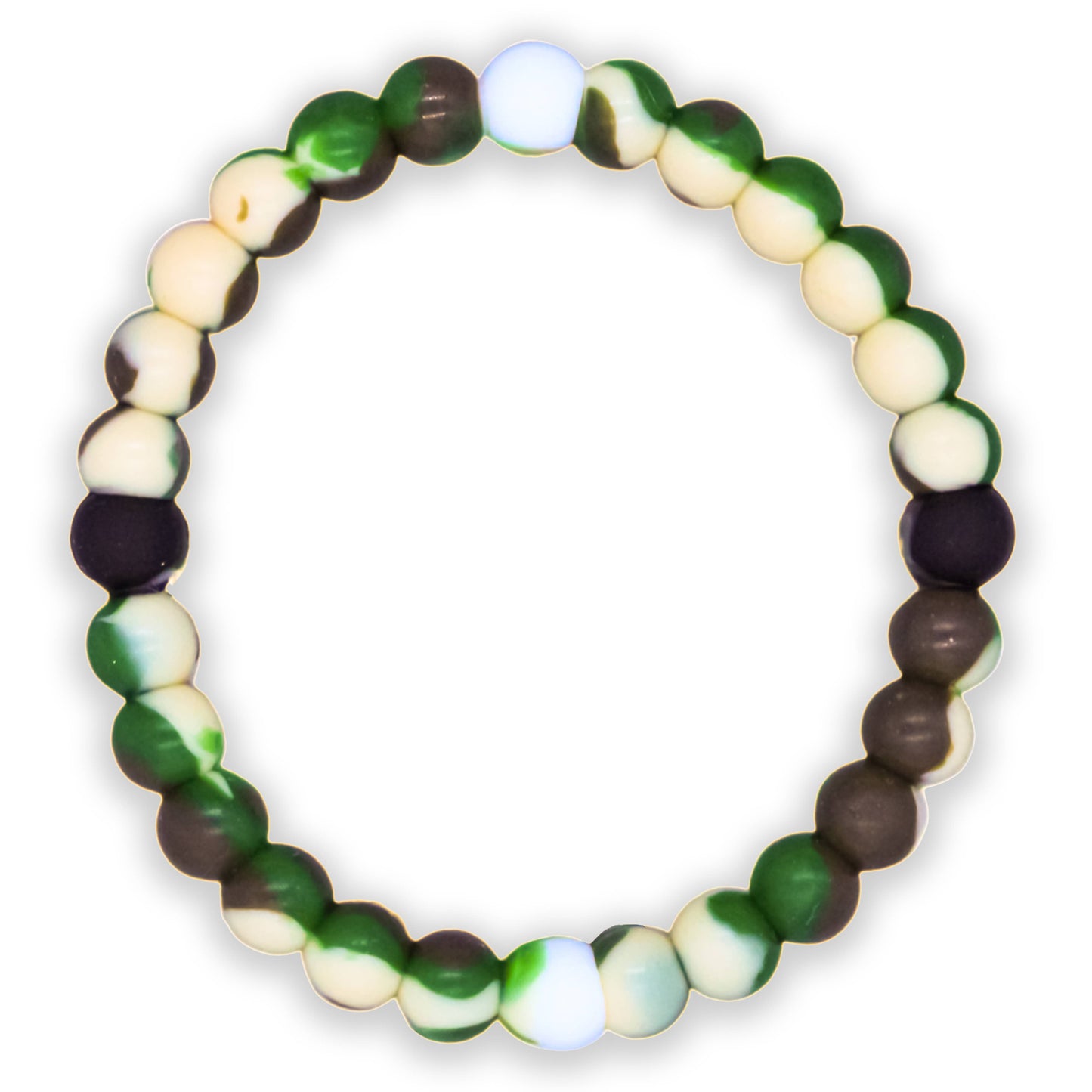 Tie Dye Silicone Beaded Bubble Bracelet