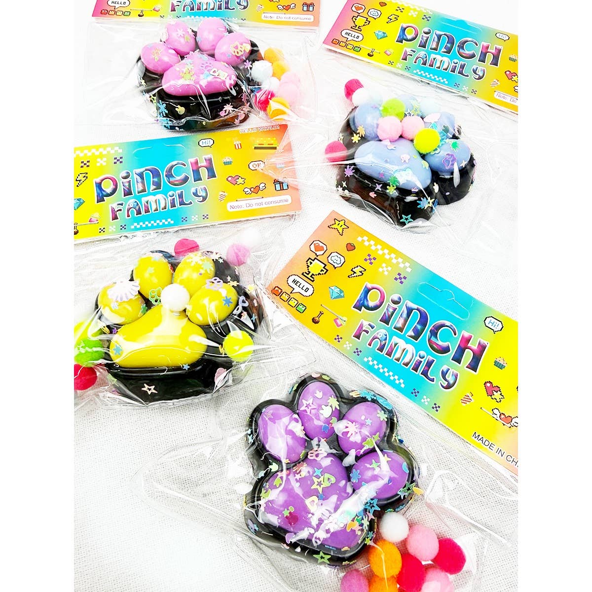 Jelly Like Cat Paw Squishy Toy