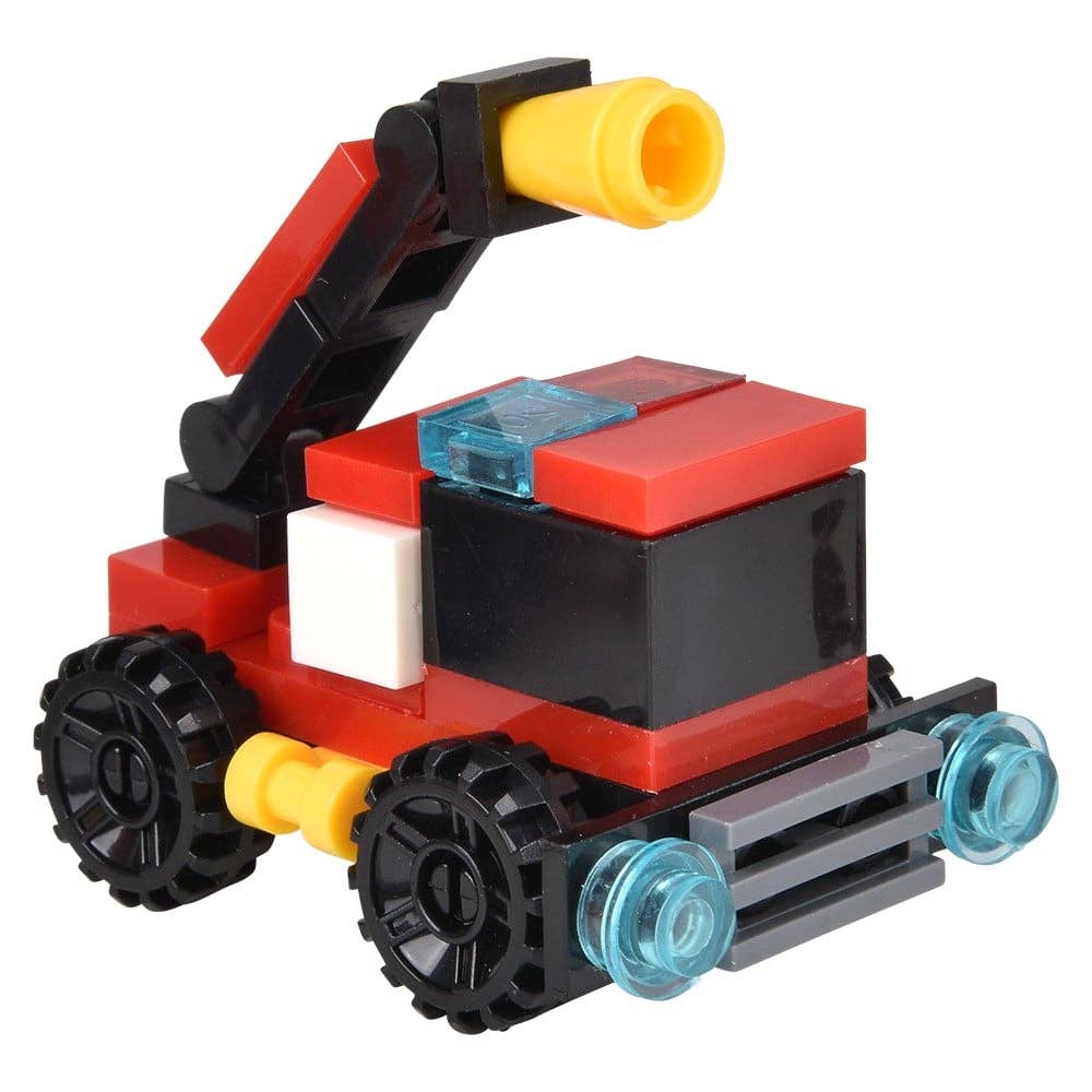 3" BUILDING BLOCK FIRE RESCUE ASSORTMENT - LLB Toys