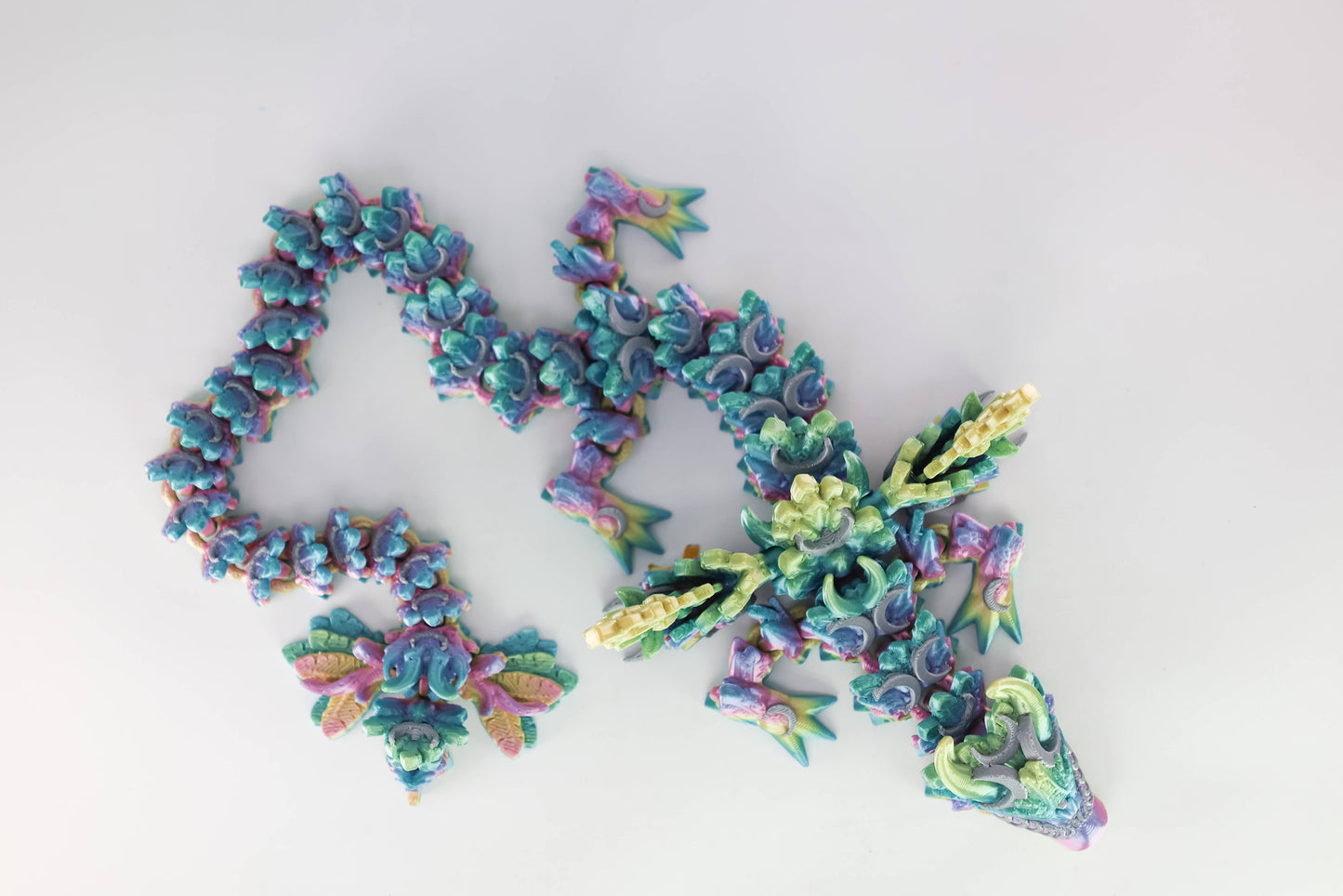 Large 3D Printed Dragons with Wings – Assorted Colors